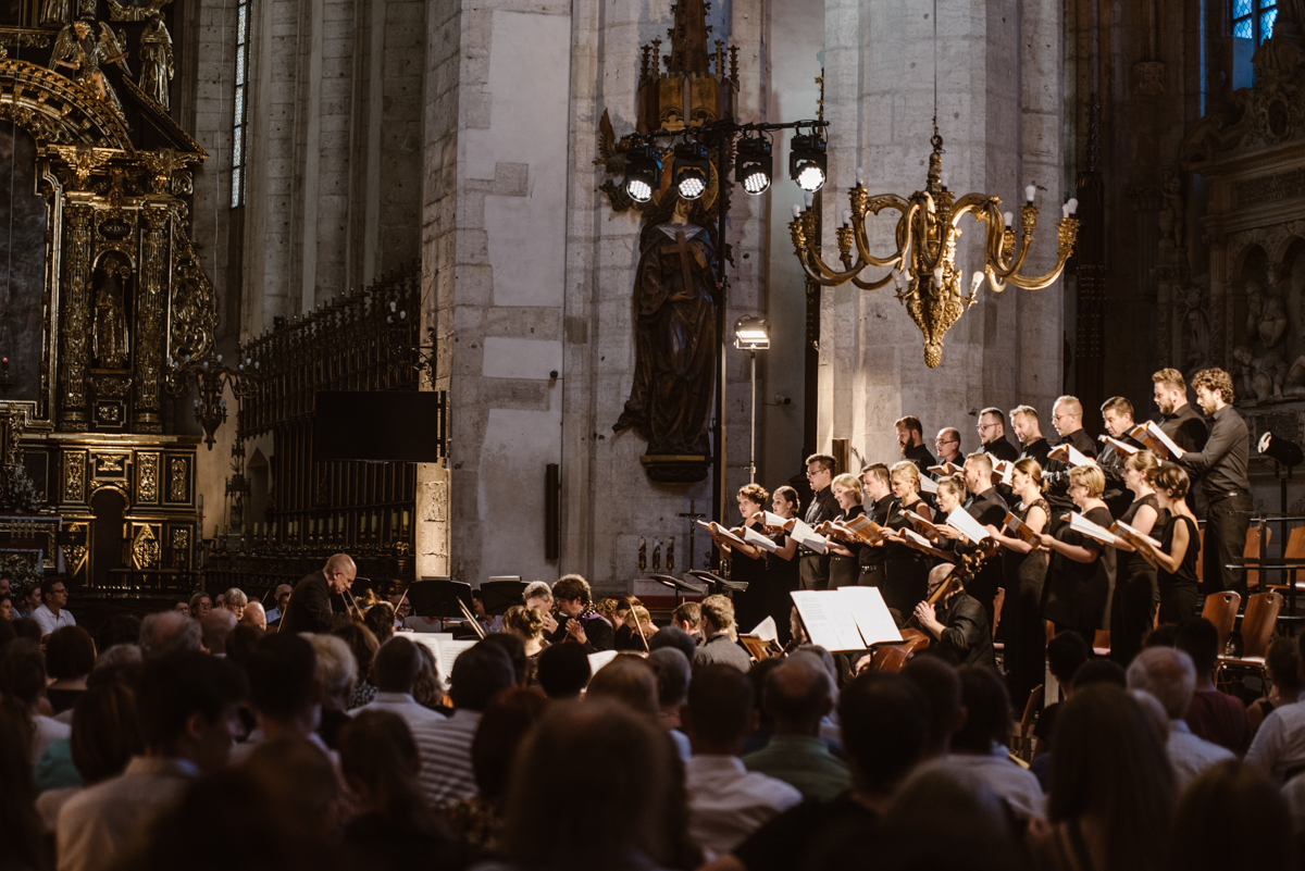 Fotografia chóru i orkiestry Capella Cracoviensis