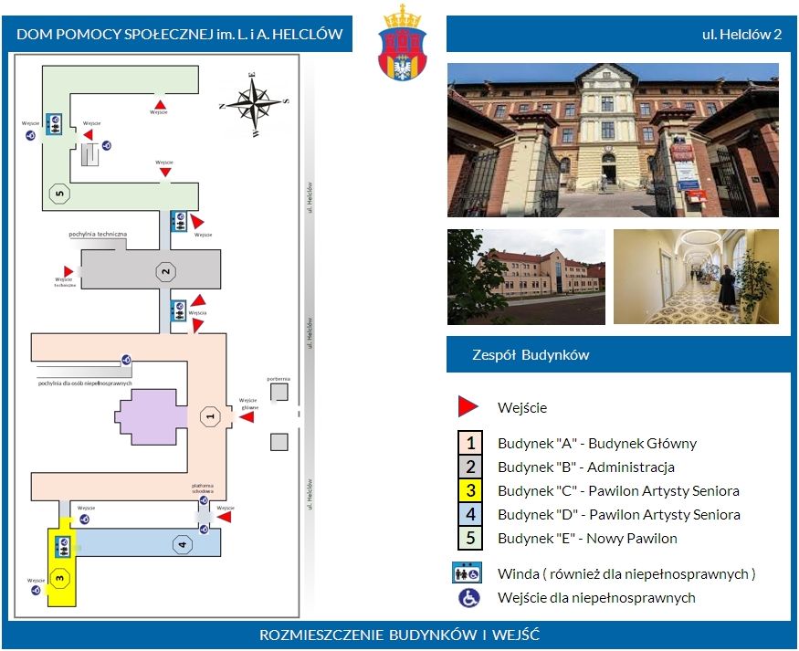 Plan budynków DPS